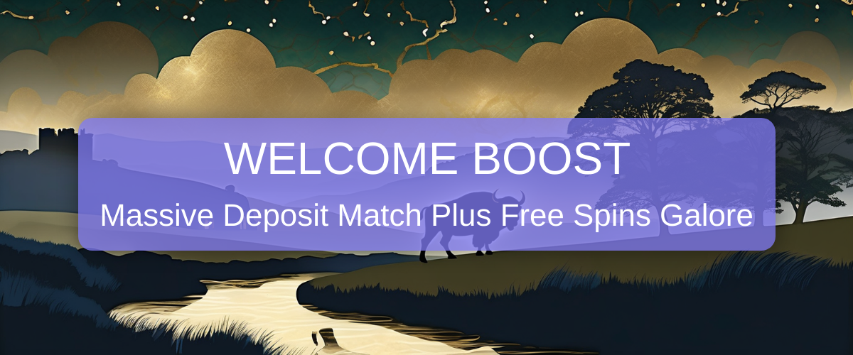 Bison Casino welcome bonus